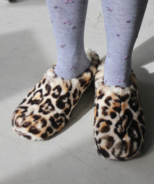 SANSeLF(サンセルフ)の「レオパード ファーサボ【SANSeLF】sans9w21(その他シューズ・レディース・レオパード・36/37/35/38/39)」の21枚目の写真