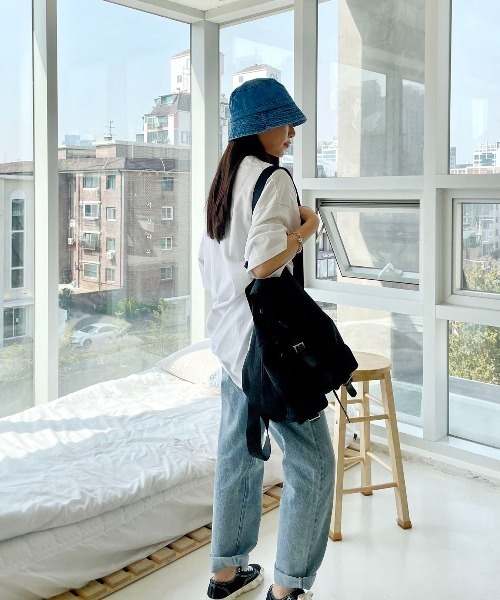 CEMONEMO(セモネモ)の「MINNESOTA カレッジ プリントビッグ Tシャツ/ ユニセックス(Tシャツ/カットソー・レディース・ホワイト/ブラック/チャコール・FREE)」の6枚目の写真