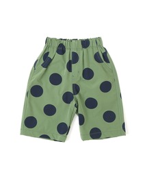 DILASH | 撥水加工 ドット柄ストレッチハーフパンツ 5分丈(その他パンツ)