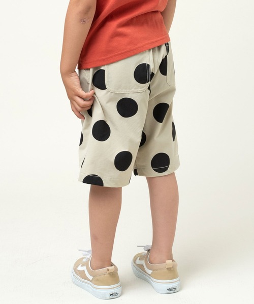 DILASH（ディラッシュ）の「撥水加工 ドット柄ストレッチハーフパンツ 5分丈（その他パンツ・キッズ・ライトベージュ/グリーン・90/130/140/100/110/120/80）」の10枚目の写真