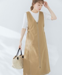 URBAN RESEARCH Sonny Label | フロントジップジャンパースカート(ワンピース)