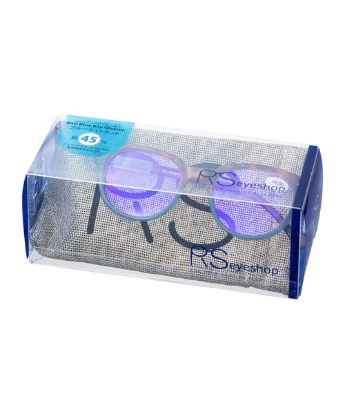 MARK'S(マークス)の「RS eyeshop アールエス・アイショップ ブルーライトカットメガネ PCメガネ(約45%カット)度なし <1145ABRC1>(メガネ・レディース・マルチ・FREE)」の6枚目の写真