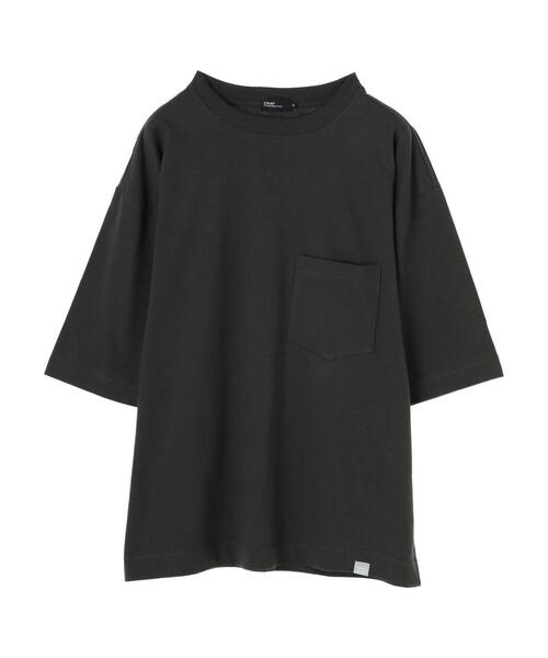 CRAFT STANDARD BOUTIQUE(クラフトスタンダードブティック)の「ヘビーウェイト半袖ポケットTEE *(Tシャツ/カットソー・メンズ・ブラック/オレンジ/グリーン/ラベンダー/オフホワイト/ベージュ/ライトイエロー/ネイビー・S/L/M/LL)」の10枚目の写真