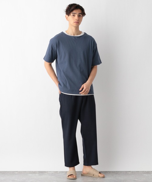 GLOBAL WORK（グローバルワーク）の「ラクッションクロスサンダルMen/932774（サンダル・メンズ・ブラック/ライトブラウン・MEDIUM/LARGE）」の3枚目の写真