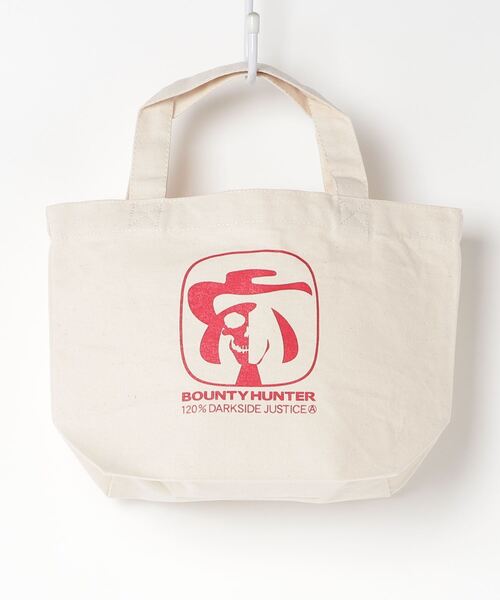 BOUNTY HUNTER（バウンティーハンター）の「BxH BOUNCH LOGO Tote Bag（トートバッグ・メンズ・レッド/イエロー/ブルー・ONESIZE）」の3枚目の写真