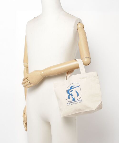 BOUNTY HUNTER（バウンティーハンター）の「BxH BOUNCH LOGO Tote Bag（トートバッグ・メンズ・レッド/イエロー/ブルー・ONESIZE）」の7枚目の写真