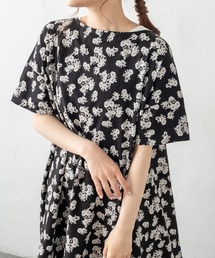 PUAL CE CIN | 抜染チュニック(Tシャツ/カットソー)