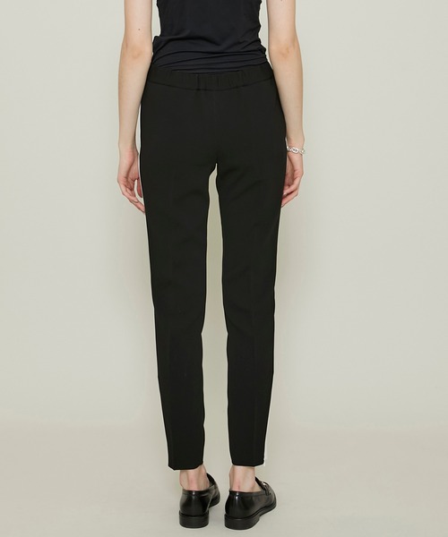 08sircus（ゼロエイトサーカス）の「【08Sircus(08サーカス)】別注 Double cloth side line pants/別注ダブルクロスサイドラインパンツ（その他パンツ・レディース・ブラック/ブラック系その他・1/0）」の6枚目の写真