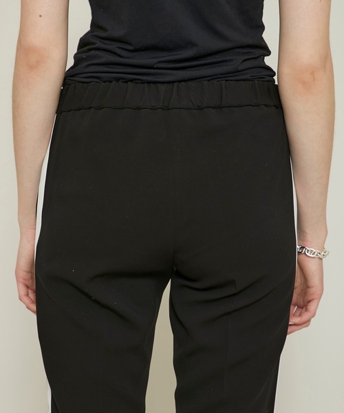 08sircus（ゼロエイトサーカス）の「【08Sircus(08サーカス)】別注 Double cloth side line pants/別注ダブルクロスサイドラインパンツ（その他パンツ・レディース・ブラック/ブラック系その他・1/0）」の19枚目の写真