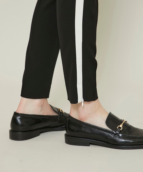 08sircus（ゼロエイトサーカス）の「【08Sircus(08サーカス)】別注 Double cloth side line pants/別注ダブルクロスサイドラインパンツ（その他パンツ・レディース・ブラック/ブラック系その他・1/0）」の10枚目の写真