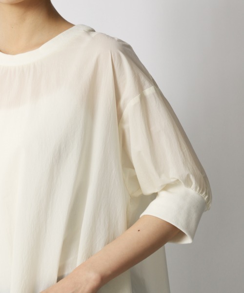 LOWRYS FARM（ローリーズファーム）の「シャカシャカリブワンピース　951550（ワンピース・レディース・アイボリー/ブラック/グリーン/パープル・FREE）」の7枚目の写真