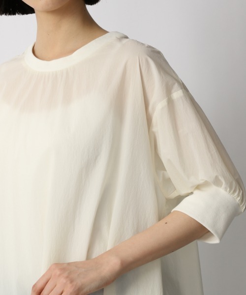 LOWRYS FARM（ローリーズファーム）の「シャカシャカリブワンピース　951550（ワンピース・レディース・アイボリー/ブラック/グリーン/パープル・FREE）」の16枚目の写真