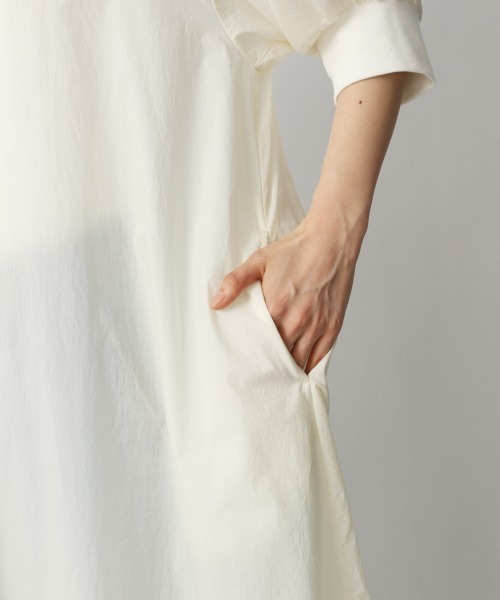 LOWRYS FARM（ローリーズファーム）の「シャカシャカリブワンピース　951550（ワンピース・レディース・アイボリー/ブラック/グリーン/パープル・FREE）」の15枚目の写真