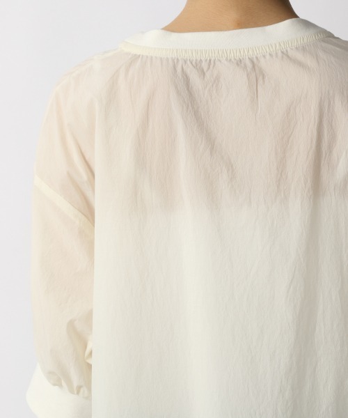 LOWRYS FARM（ローリーズファーム）の「シャカシャカリブワンピース　951550（ワンピース・レディース・アイボリー/ブラック/グリーン/パープル・FREE）」の12枚目の写真