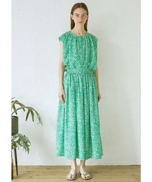 シロップ.(シロップ.)の「ふんわりギャザートップス(シャツ/ブラウス・レディース・イエロー系その他/グリーン・SMALL/MEDIUM/LARGE/X-LARGE/XX-LARGE)」の9枚目の写真