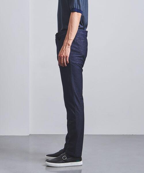 UNITED ARROWS（ユナイテッドアローズ）の「＜UNITED ARROWS "COZY"＞ デニムライク Lポケット パンツ（スラックス・メンズ・ネイビー・SMALL/MEDIUM/LARGE/X-LARGE）」の3枚目の写真