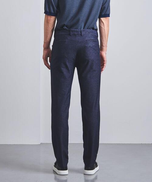 UNITED ARROWS（ユナイテッドアローズ）の「＜UNITED ARROWS "COZY"＞ デニムライク Lポケット パンツ（スラックス・メンズ・ネイビー・SMALL/MEDIUM/LARGE/X-LARGE）」の4枚目の写真