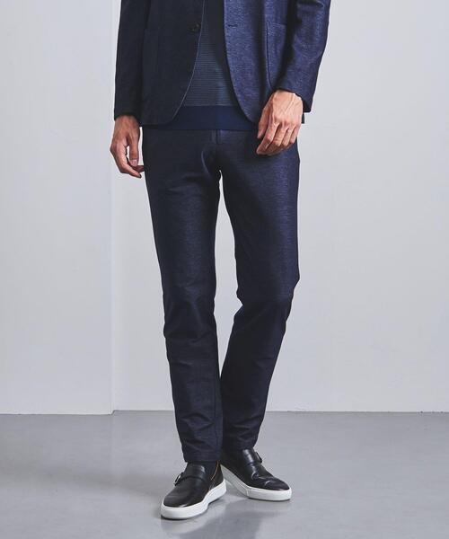 UNITED ARROWS（ユナイテッドアローズ）の「＜UNITED ARROWS "COZY"＞ デニムライク Lポケット パンツ（スラックス・メンズ・ネイビー・SMALL/MEDIUM/LARGE/X-LARGE）」の10枚目の写真