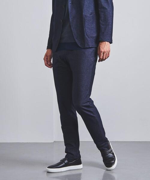 UNITED ARROWS（ユナイテッドアローズ）の「＜UNITED ARROWS "COZY"＞ デニムライク Lポケット パンツ（スラックス・メンズ・ネイビー・SMALL/MEDIUM/LARGE/X-LARGE）」の11枚目の写真