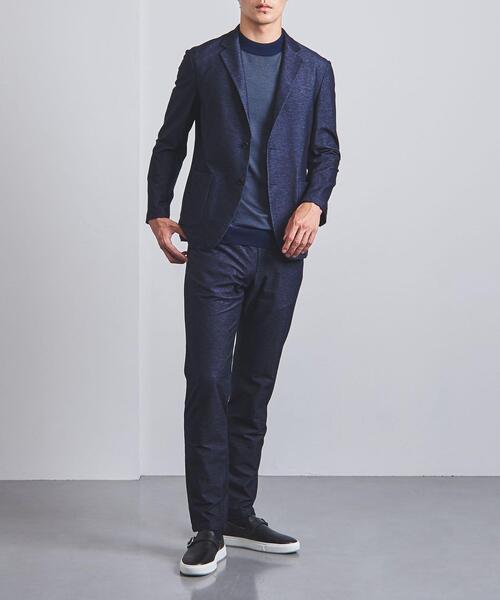 UNITED ARROWS（ユナイテッドアローズ）の「＜UNITED ARROWS "COZY"＞ デニムライク Lポケット パンツ（スラックス・メンズ・ネイビー・SMALL/MEDIUM/LARGE/X-LARGE）」の12枚目の写真