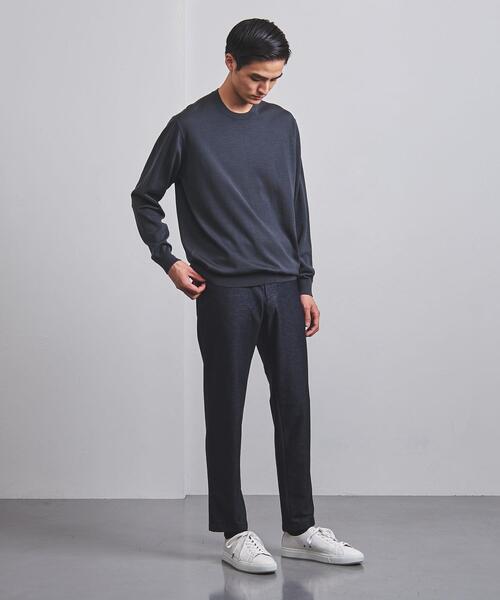 UNITED ARROWS（ユナイテッドアローズ）の「＜UNITED ARROWS "COZY"＞ デニムライク Lポケット パンツ（スラックス・メンズ・ネイビー・SMALL/MEDIUM/LARGE/X-LARGE）」の16枚目の写真