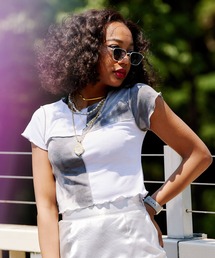 atmos pink | atmos pink タイダイ配色 メロウトップス(Tシャツ/カットソー)