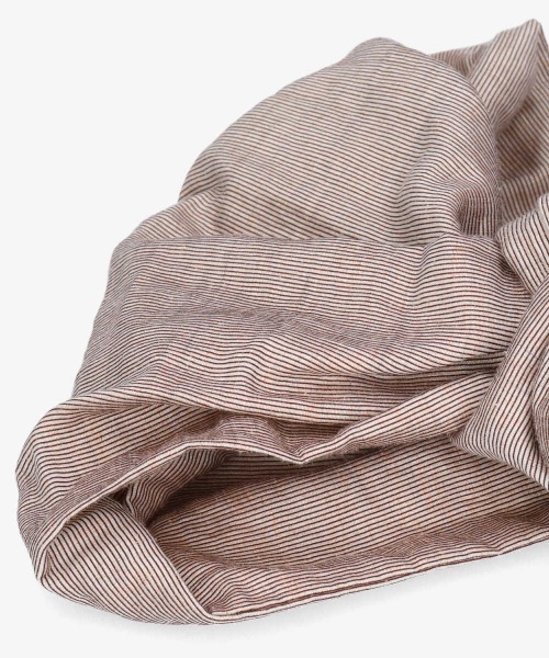 arth（アース）の「【arth】arth Linen Knot Turban（ヘアバンド・レディース・ブラック/ベージュ/オレンジ・FREE）」の7枚目の写真