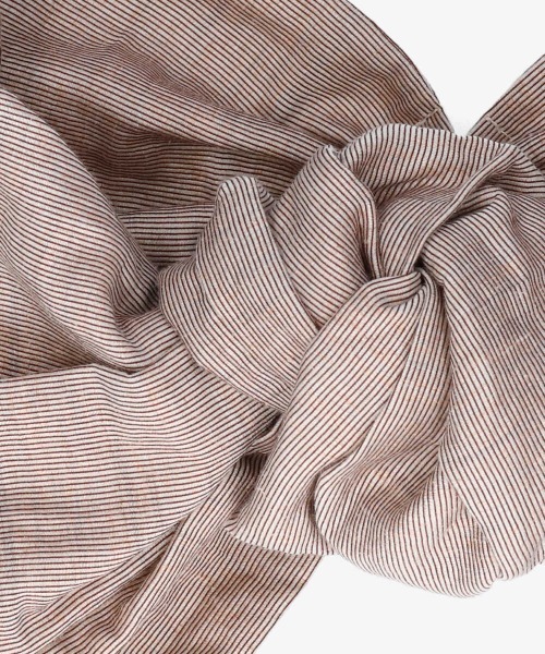 arth（アース）の「【arth】arth Linen Knot Turban（ヘアバンド・レディース・ブラック/ベージュ/オレンジ・FREE）」の8枚目の写真