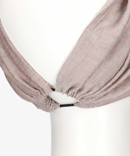arth（アース）の「【arth】arth Linen Knot Turban（ヘアバンド・レディース・ブラック/ベージュ/オレンジ・FREE）」の13枚目の写真