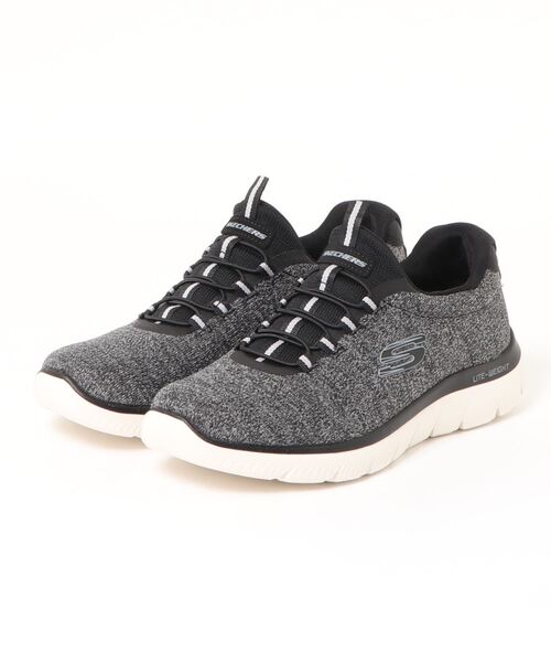 セール Skechers Summits Forton スケッチャーズ サミット フォートン 軽量スリッポンウォーキングシューズ スニーカー Skechers スケッチャーズ のファッション通販 Zozotown