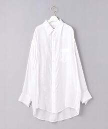 ＜sulvam（サルバム）＞シルバーライン オーバー シャツ