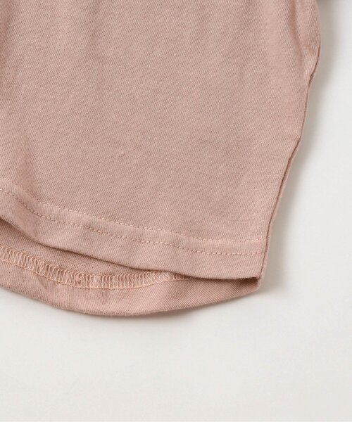 apres les cours(アプレレクール)の「8柄食べ物ワンポイントTシャツ(Tシャツ/カットソー・キッズ・オフホワイト/ピンク/ラベンダー/ブラウン/グレー/ミント/イエロー/オレンジ・100/130/140/110/120/90/80)」の15枚目の写真
