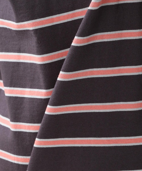 RAGEBLUE（レイジブルー）の「＜SIGNAL SPORTS/シグナルスポーツ＞マルチボーダーTシャツ/203172（Tシャツ/カットソー・メンズ・ブラック/グリーン・MEDIUM/LARGE/X-LARGE）」の6枚目の写真