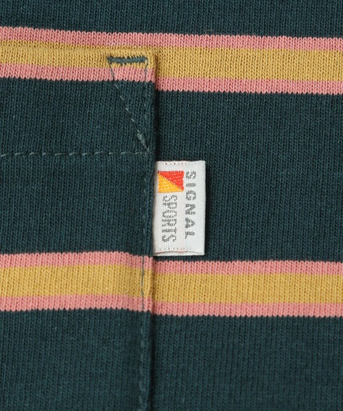 RAGEBLUE（レイジブルー）の「＜SIGNAL SPORTS/シグナルスポーツ＞マルチボーダーTシャツ/203172（Tシャツ/カットソー・メンズ・ブラック/グリーン・MEDIUM/LARGE/X-LARGE）」の16枚目の写真