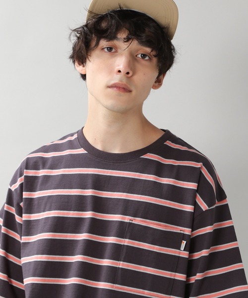 RAGEBLUE（レイジブルー）の「＜SIGNAL SPORTS/シグナルスポーツ＞マルチボーダーTシャツ/203172（Tシャツ/カットソー・メンズ・ブラック/グリーン・MEDIUM/LARGE/X-LARGE）」の13枚目の写真