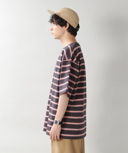 RAGEBLUE（レイジブルー）の「＜SIGNAL SPORTS/シグナルスポーツ＞マルチボーダーTシャツ/203172（Tシャツ/カットソー・メンズ・ブラック/グリーン・MEDIUM/LARGE/X-LARGE）」の7枚目の写真