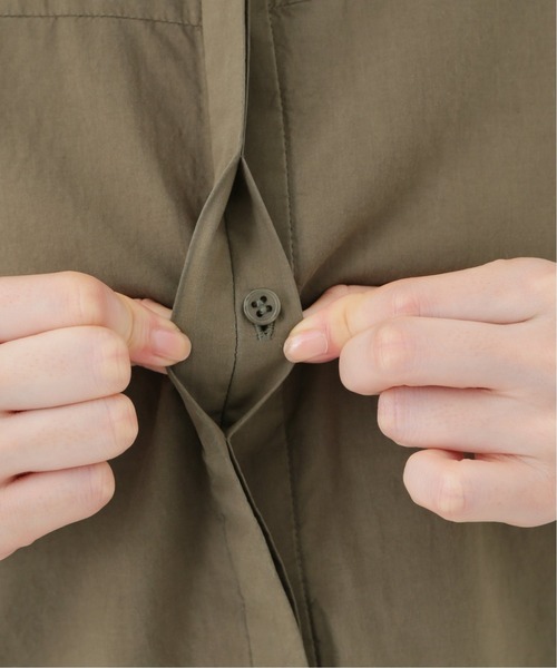 Spick & Span(スピックアンドスパン)の「ギャザーフレンチブラウス◆(シャツ/ブラウス・レディース・ブラック/カーキ・FREE)」の10枚目の写真