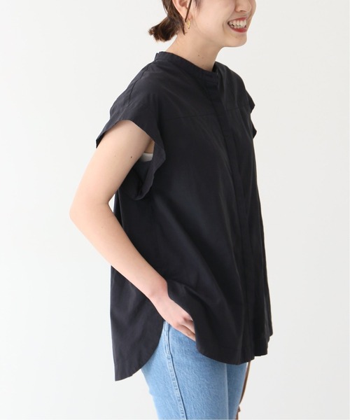 Spick & Span(スピックアンドスパン)の「ギャザーフレンチブラウス◆(シャツ/ブラウス・レディース・ブラック/カーキ・FREE)」の15枚目の写真