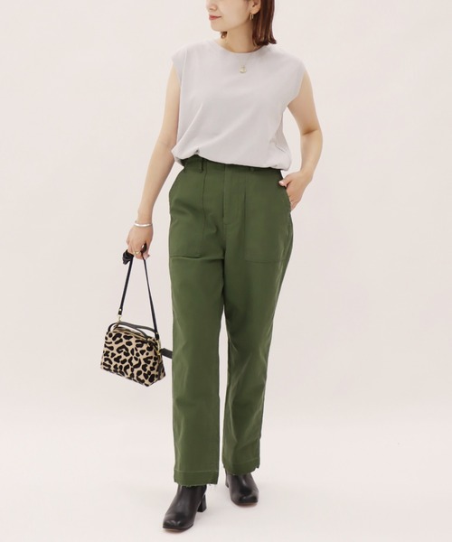 JOURNAL STANDARD(ジャーナルスタンダード)の「ミリタリーパンツ◆(その他パンツ・レディース・カーキ/ブラック・SMALL/MEDIUM)」の2枚目の写真