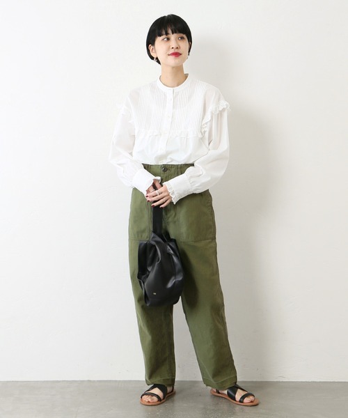 JOURNAL STANDARD(ジャーナルスタンダード)の「ミリタリーパンツ◆(その他パンツ・レディース・カーキ/ブラック・SMALL/MEDIUM)」の7枚目の写真