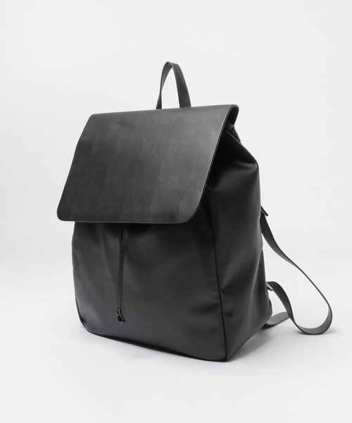 SENSE OF PLACE by URBAN RESEARCH(センスオブプレイスバイアーバンリサーチ)の「フェイクレザーバッグパック(バックパック/リュック・メンズ・ブラウン/ブラック・ONE)」の8枚目の写真