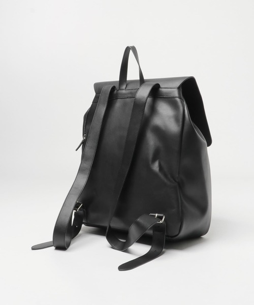 SENSE OF PLACE by URBAN RESEARCH(センスオブプレイスバイアーバンリサーチ)の「フェイクレザーバッグパック(バックパック/リュック・メンズ・ブラウン/ブラック・ONE)」の10枚目の写真