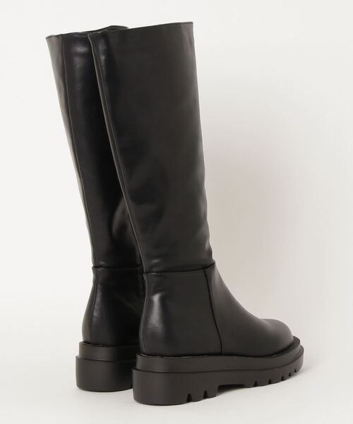 WEGO（ウィゴー）の「WEGO/ボリュームロングブーツ（ブーツ・レディース・ブラック・MEDIUM/LARGE）」の2枚目の写真