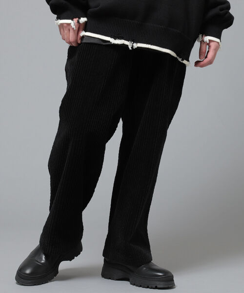 BEAMS（ビームス）の「BEAMS / ワイド コーデュロイパンツ（その他パンツ・メンズ・アイボリー/ブラック/イエローゴールド・SMALL/MEDIUM/LARGE/X-LARGE）」の17枚目の写真