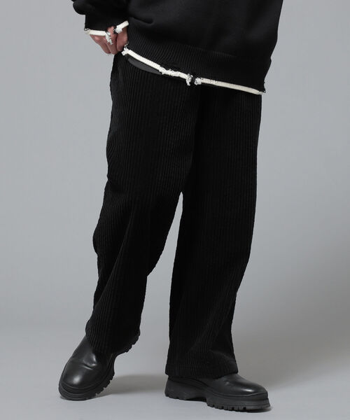 BEAMS（ビームス）の「BEAMS / ワイド コーデュロイパンツ（その他パンツ・メンズ・アイボリー/ブラック/イエローゴールド・SMALL/MEDIUM/LARGE/X-LARGE）」の22枚目の写真