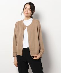 Samansa Mos2 blue | 前後2Wayカットプルオーバー(Tシャツ/カットソー)