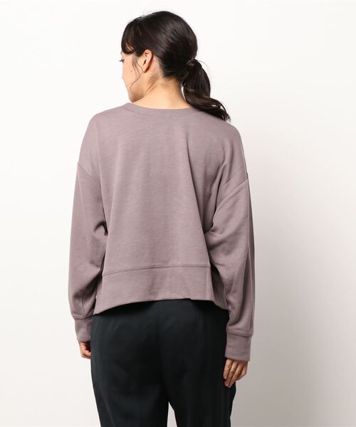 Samansa Mos2 blue(サマンサモスモスブルー)の「前後2Wayカットプルオーバー(Tシャツ/カットソー・レディース・パープル/チャコール/キャメル・フリ-)」の4枚目の写真