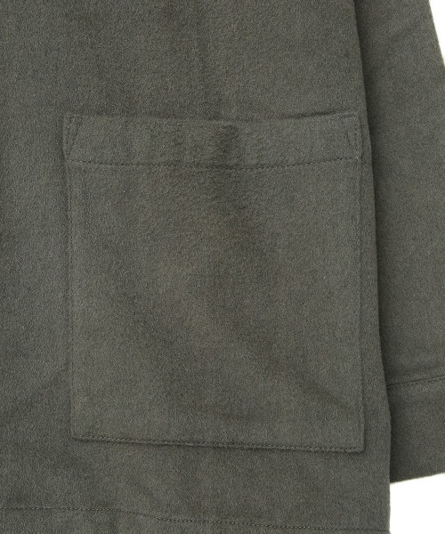 BALLAST ARK（バラストアーク）の「BALLAST ARK / バラストアーク：Pajamas Shirt：BA04-SH001[AST]（シャツ/ブラウス・メンズ・ブラウン系その他/グレー系その他・L/M）」の22枚目の写真