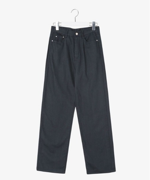 SONA（ソナ）の「SONYUNARA ハイウエストワイドパンツ（デニムパンツ・レディース・アイボリー/ネイビー・SMALL/MEDIUM）」の12枚目の写真