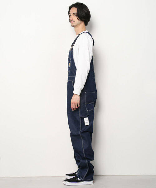 Carhartt WIP(カーハートダブリューアイピー)の「BIB OVERALL(サロペット/オーバーオール・メンズ・ブルー・36inch/32inch/28inch/30inch/34inch)」の3枚目の写真